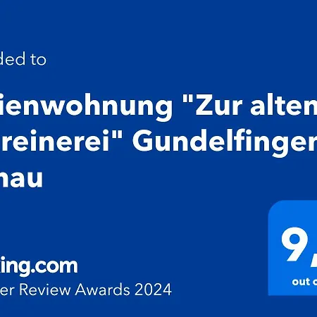 Apartment Zur Alten Schreinerei - Donau Gundelfingen
