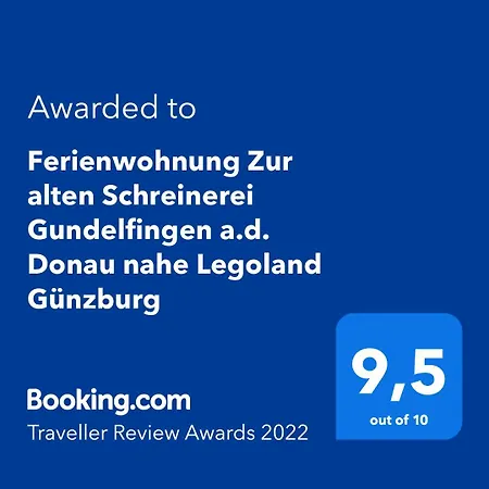 Zur Alten Schreinerei - Donau Gundelfingen