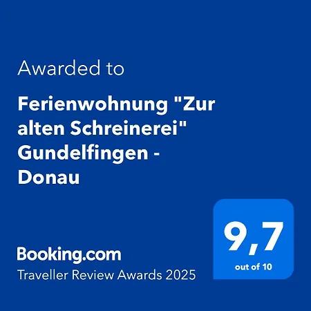 Zur Alten Schreinerei - Donau Apartment